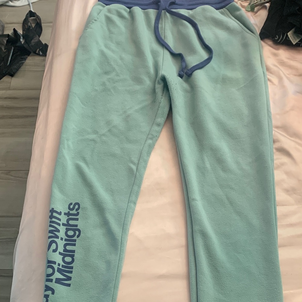 Taylor swift women’s Midnights pants/joggers worn with some stains